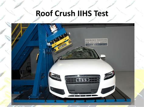 roof crush test|iihs roof crushing.